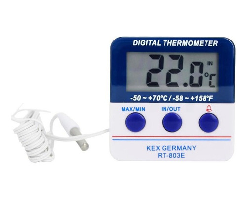 Termómetro Digital Rt-803e Kex Certificado Trazabilidad Onac