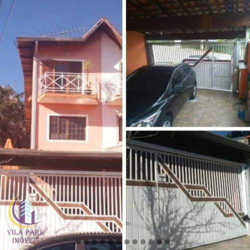 Imagem 1 de 11 de Sobrado Em Condomínio 3 Dormitórios Sendo 01 Suíte, Churrasqueira, 02 Vagas Cobertas - Jardim Rio Das Pedras - Cotia/sp - So0713