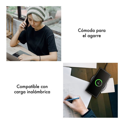 Imagen 8 de 10 de Funda Híbrida De Dos Capas - Compatible Samsung S22 Ultra