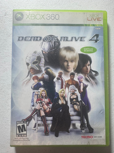 Dead Of Alive 4 Xbox 360 Original (Usado)