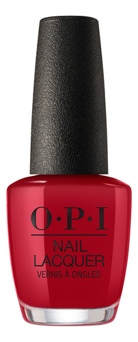 Opi Esmalte De Uñas Chick Flick Cherry Opi Color Rojo