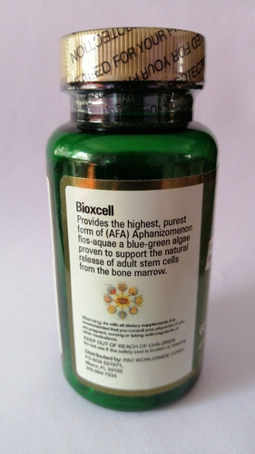 Bioxcell Activador De Celulas Madres 500 Mg 60 Capsulas