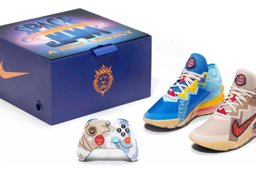 Nike Lebron 18 Low Wile Vs Roadrunner Spacejam Xbox Controle (Usado)
