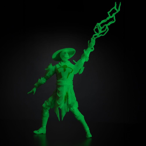 Figuras De Acción De Mcfarlane Mortal Kombat Raiden (gitd)