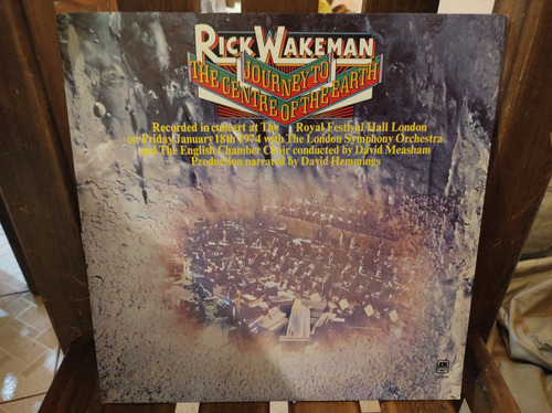 Rick Wakeman Journey To The Centre Vinyl,lp,acetato Imp