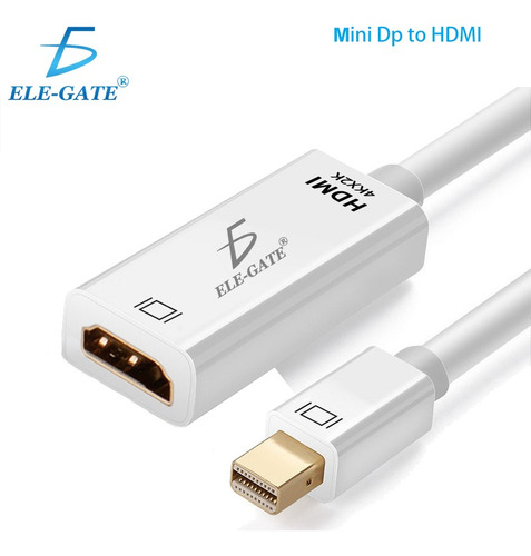 Adaptador Mini Dp Display Port A Hdmi Macbok 2k