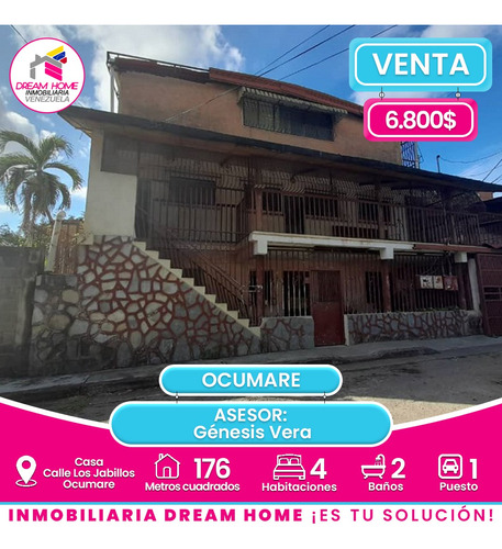 Casa En Venta  Calle Principal Los Jabillos - Ocumare Del Tuy Edo. Miranda 