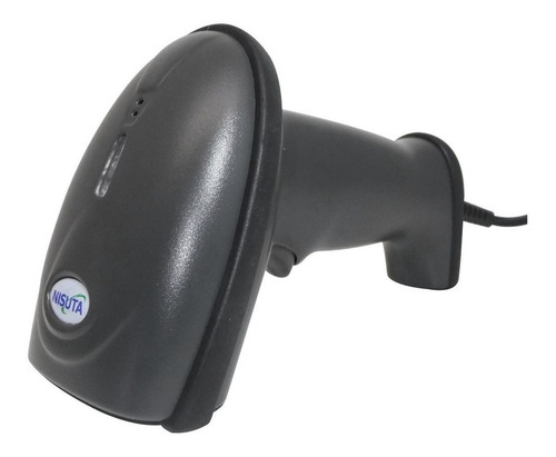 Imagen 2 de 3 de Lector de código de barras Nisuta NSLC300 USB 1D negro