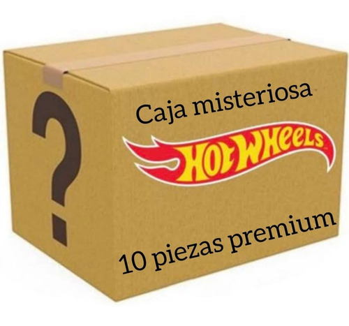 Caja Misteriosa Hot Wheels Premium 10 Pcs Random Llantas Gom