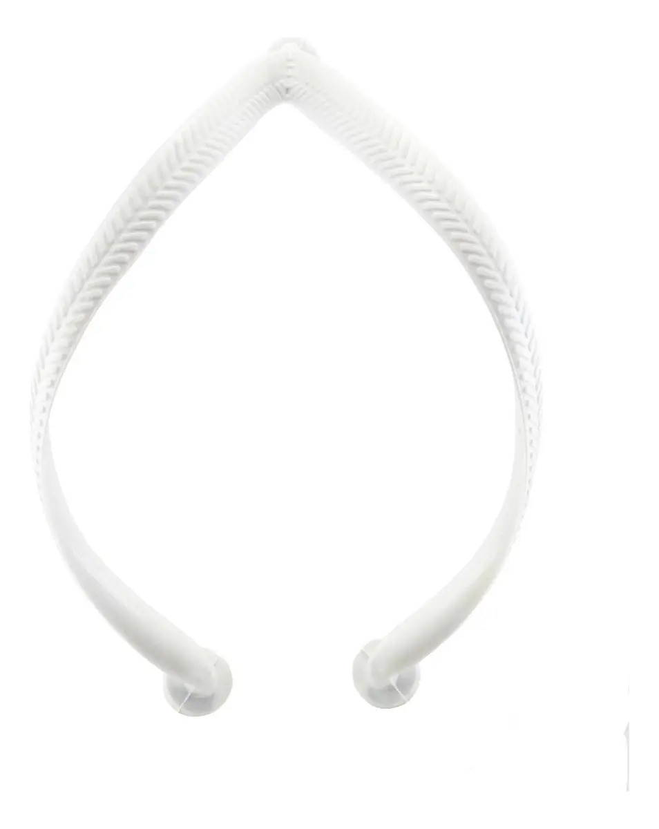 Kit 10 Tiras Slim Brancas para Chinelo Havaianas de PVC
