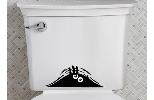 Epic Designs Adhesivo Para Baño Diseño Monstruo Mirar