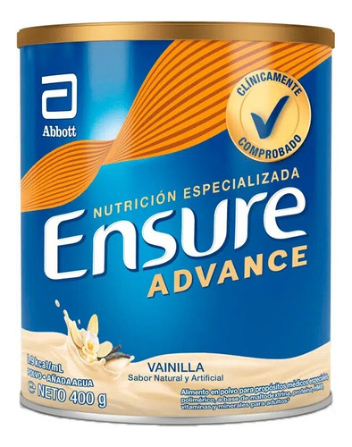 02 Ensure Advance 400 Gramos - Unidad a $54272