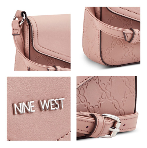 Bolsa Cross Body Para Mujer Nine West Rosa Nye558278