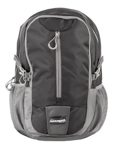 Mochila Para Notebook Maxprint 15,6  Climber Preta E Cinza