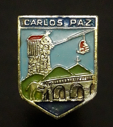 Pin Prendedor Esmaltado Villa Carlos Paz Córdoba 