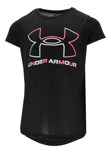 Remera Training Under Armour Tech Bl Solid Ng Niñas