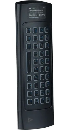 Imagen 4 de 5 de Control Remoto Universal Smarttv Acteck Ex7 Teclado Airmouse