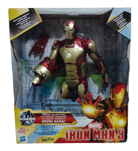 Iron Man 3. Ataque Sonico (luz Y Sonido)