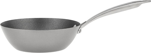 Wok Con Mango Acero Aluminizado 22 Cm Nordicware Color Negro