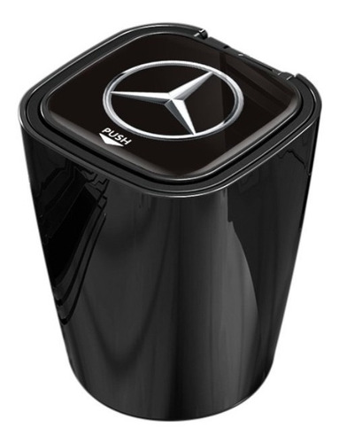 Cenicero De Coche Negro Para Mercedes Benz W203 W210 W211