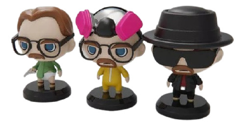 Breaking Bad Walter White Chibi Set Archivo Stl Impresion3d