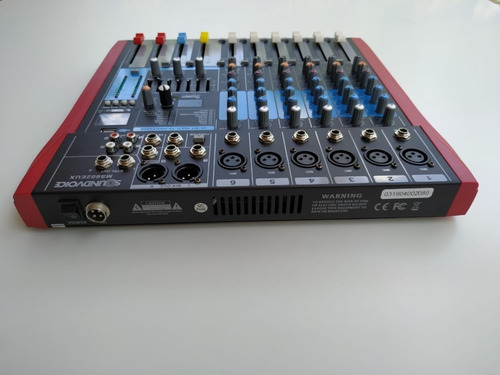 Imagem 4 de 10 de Mesa De Som Soundvoice 6 Canais Ms 602