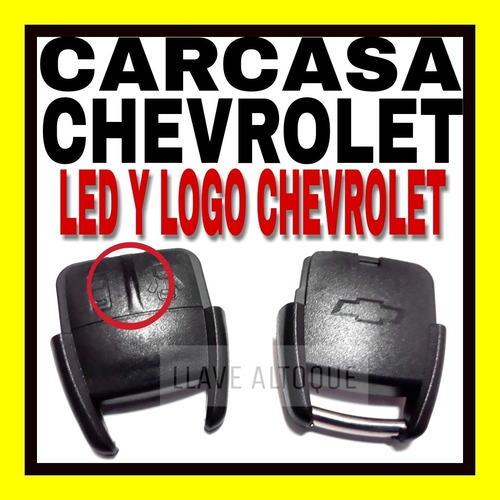 Carcasa Llave Chevrolet Astra Zafira S10 Con Led 2 Tapas