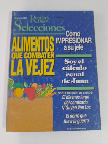 Revista Selecciones Del Readers Digest Enero 1991 Español