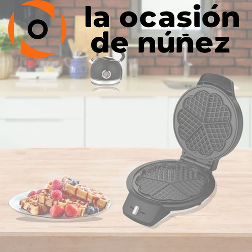 Imagen 4 de 7 de Wafflera Peabody Electrica Antiadherente Tostado Regulable