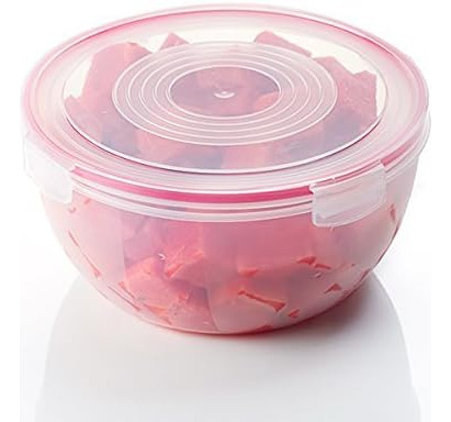 Juego De 4 Recipientes Hermeticos Komax Bowls Con Tapa