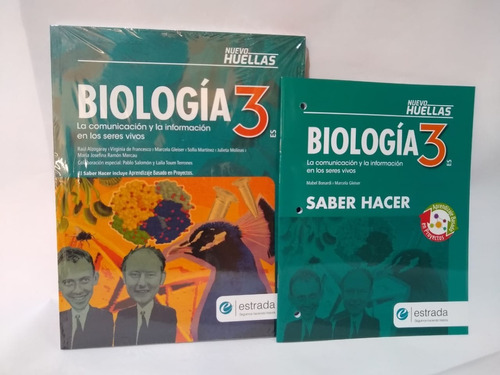 Biologia 3 Es Comunidad Y La Infor [ Nuevo Huellas ] Estrada