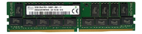 Memoria RAM color verde 32GB 1 SK hynix HMA84GR7MFR4N-UH