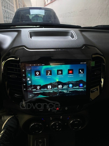 Central Multimidia 9' Fiat Toro C/ Android + Carplay