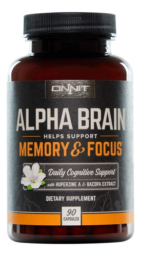 Alpha Brain Nootropico Recupera La Memoria Mas Concentración