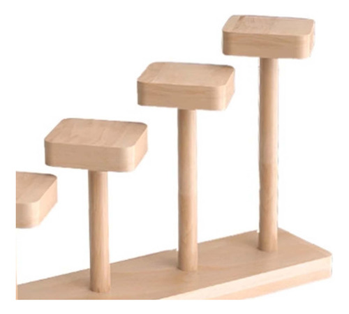 Wooden Display Riser Cupcakes Holder Decorative Reusable F