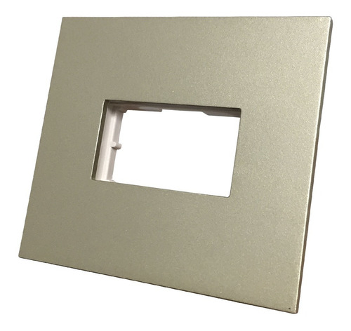 Tapa Mignon Dorado Rectangular Teclastar Minimal