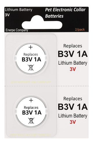 B3v 1a Bateria Repuesto Para Collar Electronico Ms 4 5 2