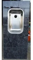 Comprar Mesada 1.60mt Cerámica Con Bacha Simple De 15cm Prof  Taña