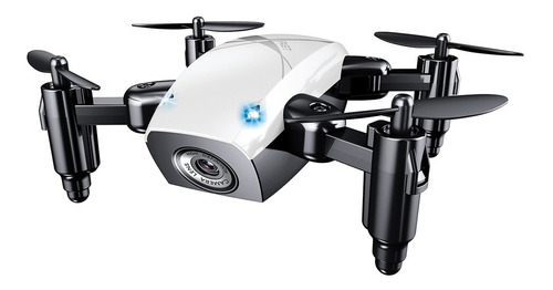 Mini drone Broadream S9W con cámara HD white 1 batería