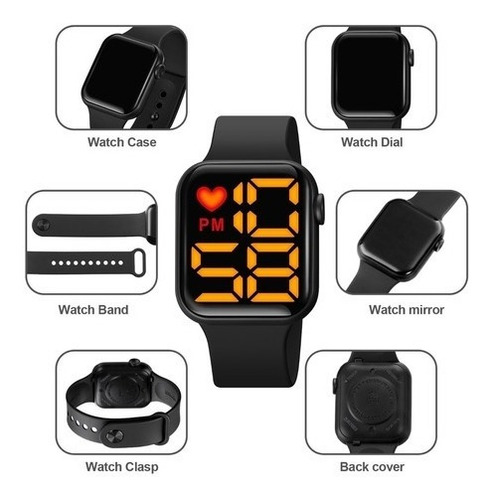 Imagen 3 de 4 de Reloj Deportivo Niño Chicos Niñas Skmei Digital Sumergible