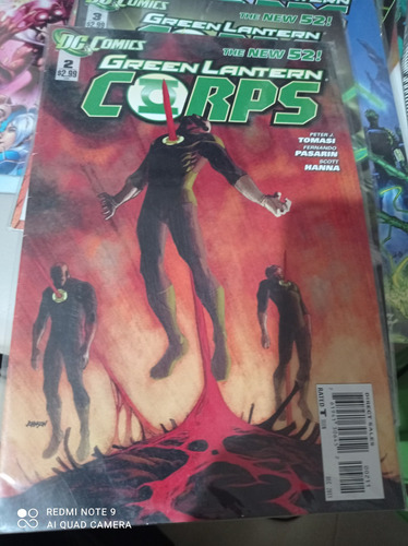 Cómic Dc En Inglés Green Lantern Corps The New 52 No.2