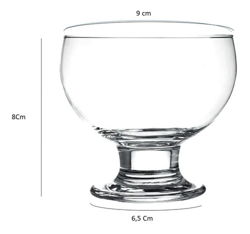 Imagen 3 de 4 de Copa Noruega Postre Rigolleau 250 Ml X 12unidades