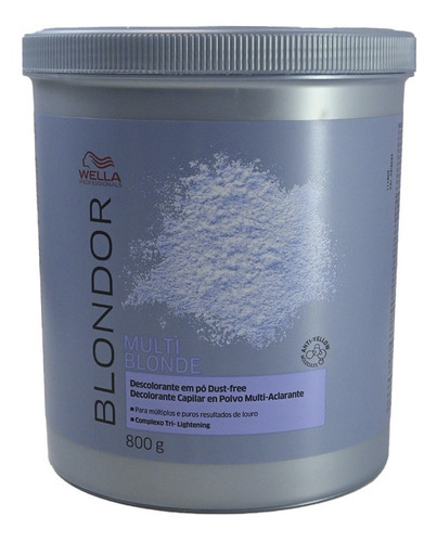 Decolorante Wella Professionals Blondor Pó blondor multi blonde 800g x 800g