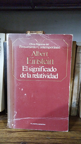 El Significado De La Relatividad - Albert Einstein - Planeta