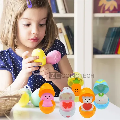 Pack De 12 Huevos De Pascua Sorpresa Con Mini Coches De Animales – Plástico Resistente, Ideales Para Rellenar Y Regalar