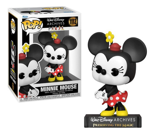 Funko Pop Minnie Mouse - Walt Disney Archives #1112