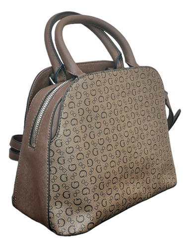 Bolso Crossbody Guess Café Para Mujer Original