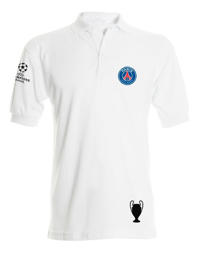 Camiseta Tipo Polo Paris Psg Fc Futbol T-shirt Polo 