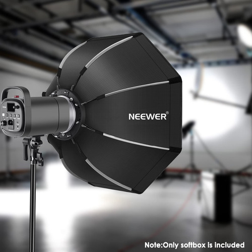 Softbox Neewer Octogonal De 65 Cm Con Soporte Bowens Para Es