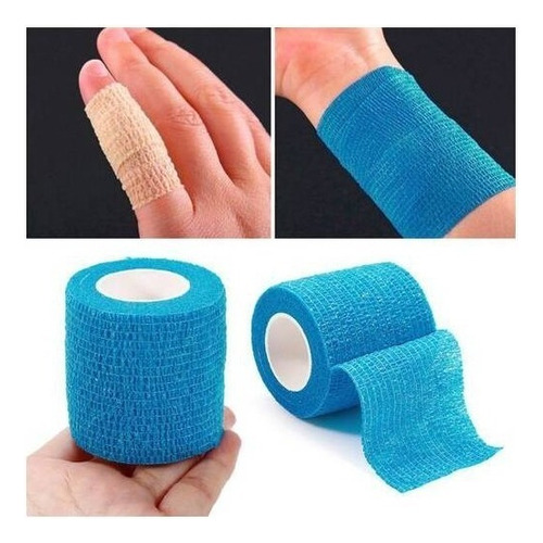 Pack 3 Venda Autoadherente Compatible Con Coban 3cm X 5mt